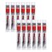 Pentel LRN5 vullingen voor Energel rollerbalpen 0,5 mm punt BLN105, BLN75, BL625 rood - set van 12