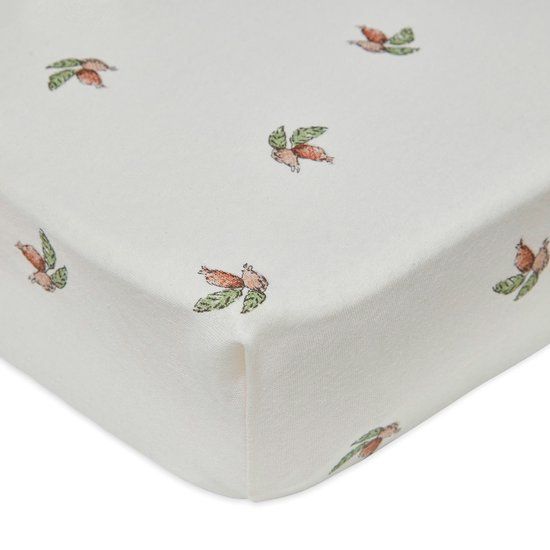 Jollein hoeslaken jersey 40x80cm Rosehip