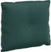 vidaXL Coussin de dossier Vert foncé 60 x 50 cm Velours côtelé