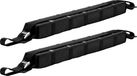 Wiltec dakdrager, zachte uitvoering, 113 x 10 x 8 cm, met 2 riembanden. Autodakdrager geschikt voor maximaal 75 kg, voor kano, kajak, surfplank, SUP, snowboard, ski's en ladders
