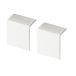 Muuto Clips Stacked 2 pièces Blanc
