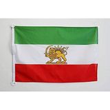 AZ FLAG Bootvlag Iran oud 90x60 cm