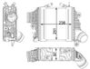 MAHLE Ladeluftkühler CI411000P