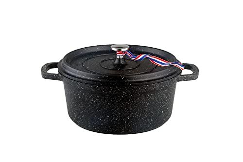 KAMBERG - Braadpan Ø 16 cm rond - gegoten aluminium - steencoating - inductie - PFOA-vrij