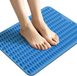 Tapis de massage des pieds acupression, tapis de réflexologie plantaire en silicone, tapis de pied portable pour le soulagement de la fasciite plantaire et la relaxation musculaire