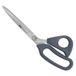 Clauss Titanium versterkte gebogen Ultraflex-schaar, 1 stuk 25,4 cm / 10 inch grijs