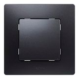 Legrand 396495 NL Monoblock Kruis, Zwart, Enkel