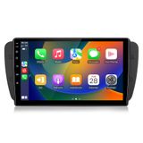 Awesafe Seat Ibiza 6J 2009-2013 9" Android 14 Autoradio met GPS, DAB+, 4+64GB, 8-kern Processor en Stuurwielbediening