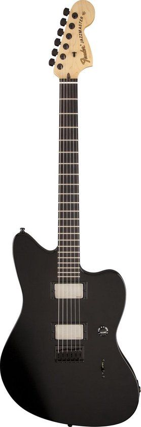 Fender Jim Root Jazzmaster Flat Black elektrische gitaar