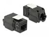 Delock Module Keystone RJ45 > LSA Cat.6A UTP noir