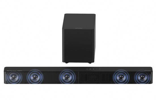 ULTIMEA Poseidon M60 Boom - 5.1 Systeem met Dolby Atmos, App Bediening Soundbar Zwart