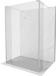 Mexen Kioto paroi de douche autoportant 90 x 200 cm, transparent, chrome
