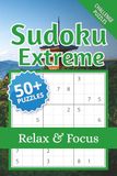 Sudoku Extreme: Challenging Sudoku Puzzle Book for Adults