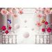 Papier peint panoramique fleurs design 3D 390 cm x 273 cm