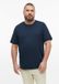 s.Oliver Big Size s.Oliver T-shirt 4XL Navy Katoen Ronde Hals Korte Mouw Effen