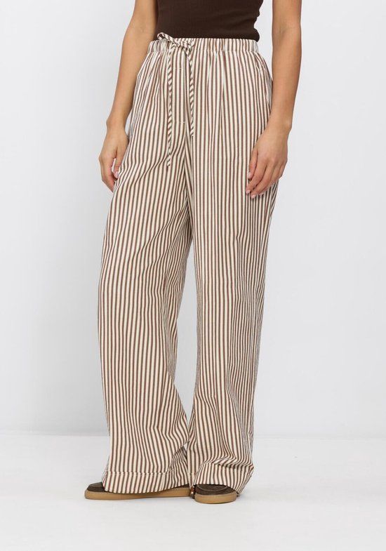 GRACE & MILA Palazzo Broeken Dames - Creme - Maat L