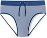 Schiesser Zwembroek Slip Heren - Ocean Swim - blauw
