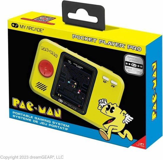 My Arcade Pocket Player Pro Pac-Man - Geel - Draagbare Spelcomputer