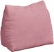 vidaXL coussin de dossier rose 45 x 20 x 35 cm tissu côtelé