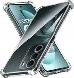 Techsuit Hoesje geschikt voor Realme C71 - Shockproof Silicone Back Cover - Transparant