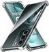 Techsuit Hoesje geschikt voor Realme C71 - Shockproof Silicone Back Cover - Transparant