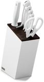 Wusthof Classic White Messenblok - 6 artikelen - RVS