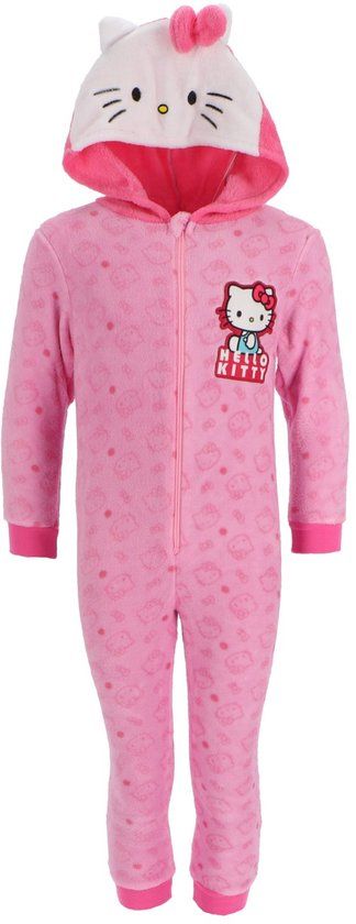 4KidsOnly Mister License Hello Kitty Onesie - Maat 98/104 - Roze