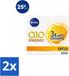 NIVEA Q10 Energy Dagcrème Anti-rimpelcrème SPF 15 50 ml Voordeelverpakking 2 stuks