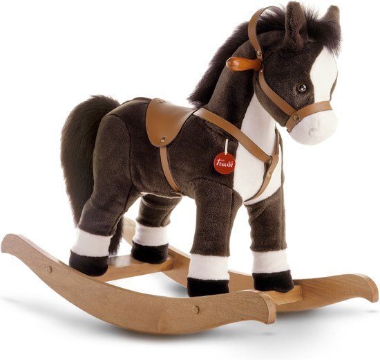 Trudi Hobbelpaard Bruin - 9+ maanden - 34x78x58 cm