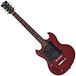 Gear4music Brooklyn Elektrische Gitaar (LH) Rood