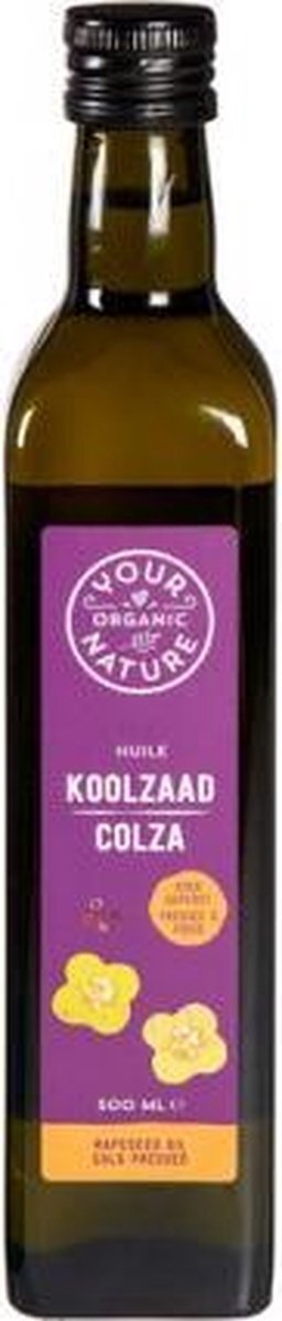 your organic nat Koolzaadolie