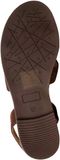 Super Mode Sandaal 'Flache Riemchensandalen' bruin