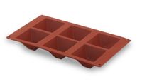 Lacor 66822 6-holtes piramide siliconen mal