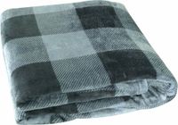 Merkloos / Sans marque CosyDecor Woondeken Flanel 150x200cm Meerkleurig Katoen