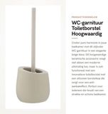 Merkloos / Sans marque Dailygoods WC-garnituur Hoogwaardig Keramiek Zwart