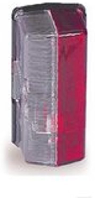 Fiamma Zijlicht opbouw Jokon (Rood/Wit) 92x42 mm. Kliksysteem