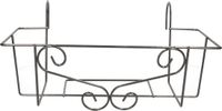 Merkloos Esschert Design Bloempot hanger - grijs - 20 x 42 cm - metaal
