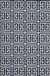 Safavieh Eigentijds Indoor Flatweave Vloerkleed, Dhurrie Collectie, DHU626, in Navy & Ivoor, 122 X 183 cm