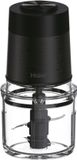 Haier Elektrische Hakmolen - Double Power Blades - Turbofunctie - kan in de vaatwasser - 0,5 l - 550 W - Zwart - HCH5B1 011