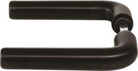 Axa Deurkruk L - Geanodiseerd Geslepen F8 Zwart - 127mm