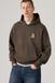 Levi's sweat à capuche court pour homme - M - Marron / Music City Vinyl