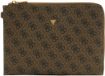 GUESS Milano Clutch Coffee bruine