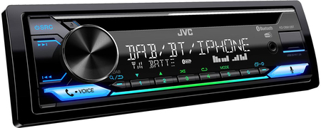 JVC KD-DB912BT 1-DIN CD/USB autoradio met DAB+ radio ontvanger