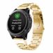 By Qubix Qubix - Stalen schakelband - 22mm Quickfit - Goud - Geschikt voor Garmin Fenix 8 / 8 Pro - 47mm