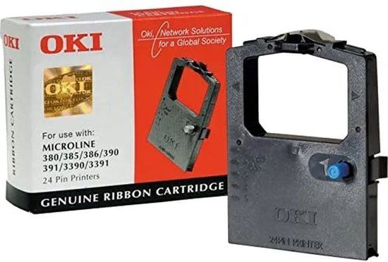 OKI 09002309 Dot Matrix Tape - Black