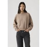 Levi's Vintage Boxy Sweatshirt Dames Bruin Maat S