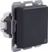 BERKER Q1 Prise encastrable murale avec volet anthracite