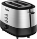 Tefal New Equinox TT520D - Broodrooster - Zwart/RVS