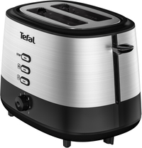 Tefal New Equinox TT520D - Broodrooster - Zwart/RVS