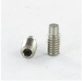 Vis à métaux à tête creuse hexagonale (sthc) M8x16 clé de 4 hc4 bout téton acier zingué-1 pièce